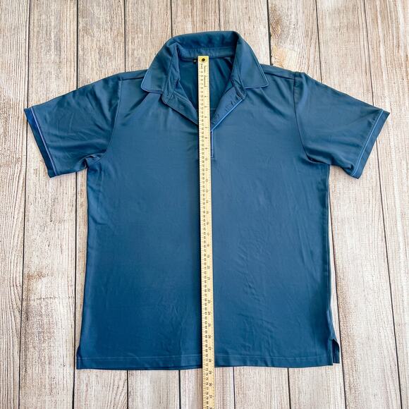 Men's Medium Adidas Pure Motion Athletic Polo - Picture 4 of 6